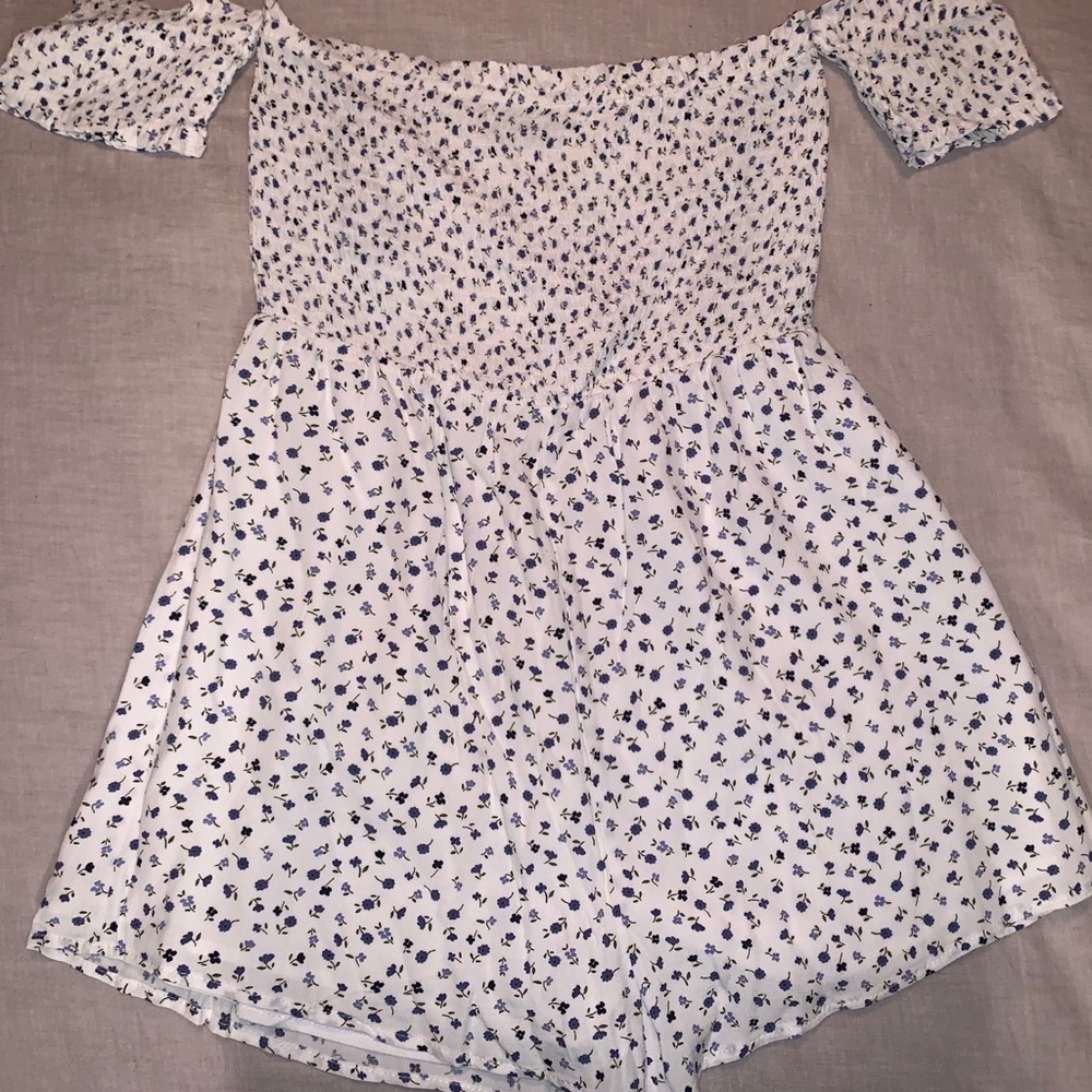 Forever 21 floral print romper